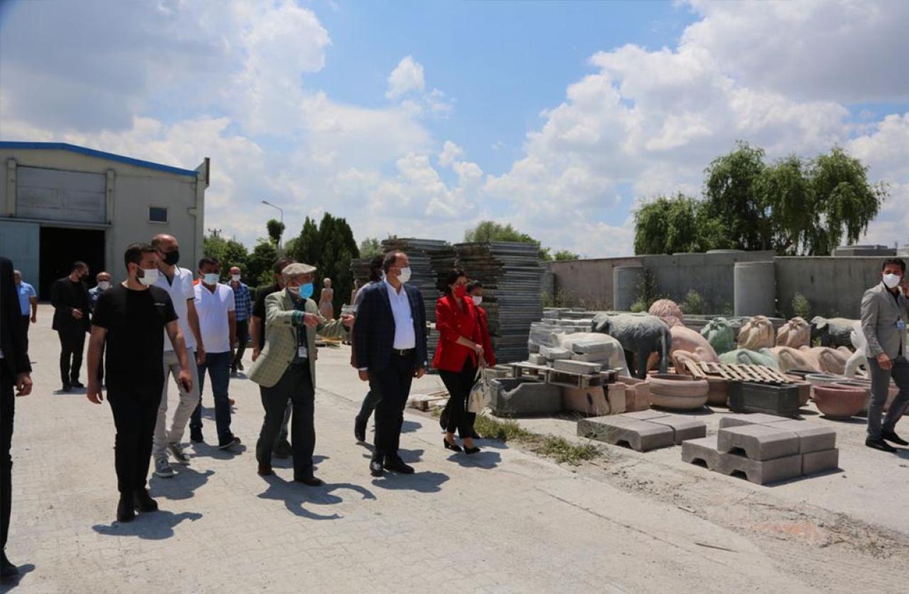 HANÇERLİ, ESKİŞEHİR’DEKİ VİZYON PROJELERİ İNCELEDİ