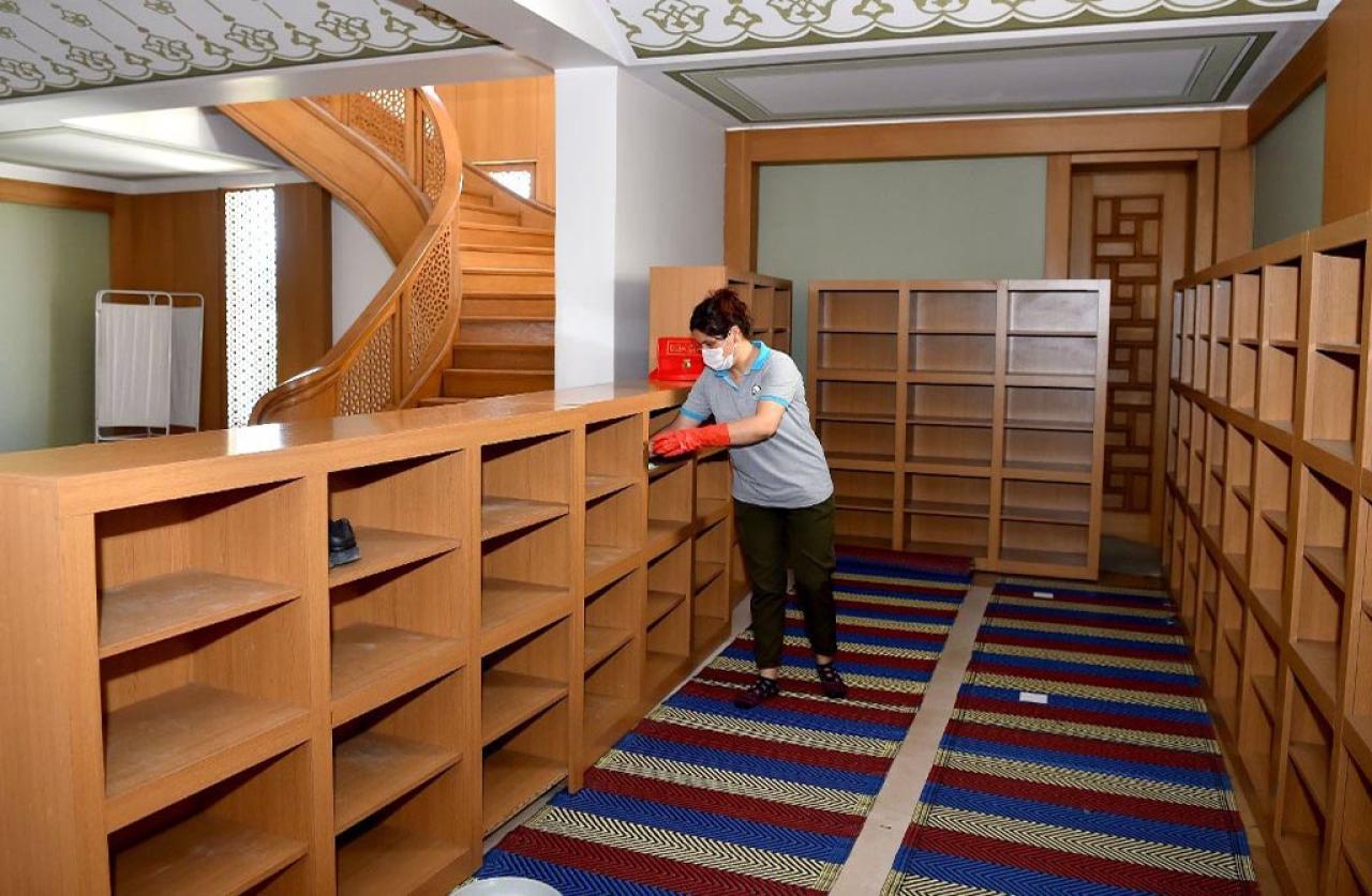 AVCILAR’DA İBADETHANELER BAYRAMA HAZIRLANIYOR