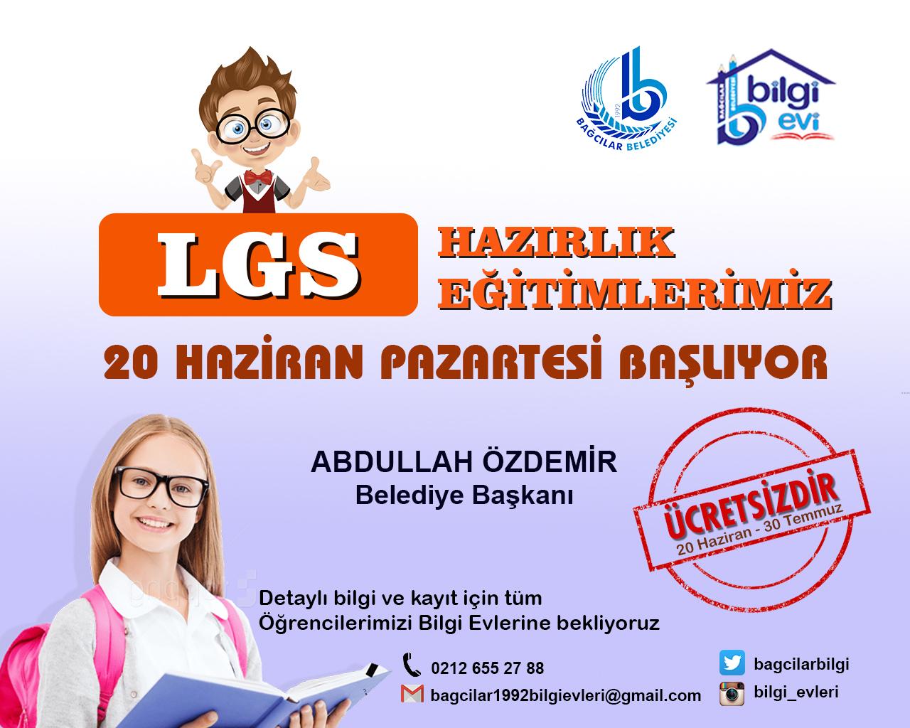 LGS HAZIRLIK EĞİTİMLERİ BAŞLIYOR