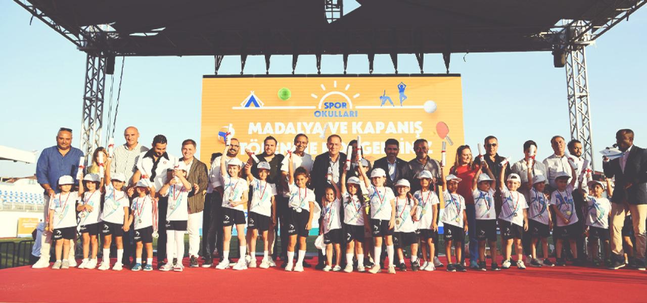 ÇALIK: BEYLİKDÜZÜ’NDE DAHA ÇOK SPORCU YETİŞSİN BEYLİKDÜZÜ DAHA ÇOK SPOR YAPSIN