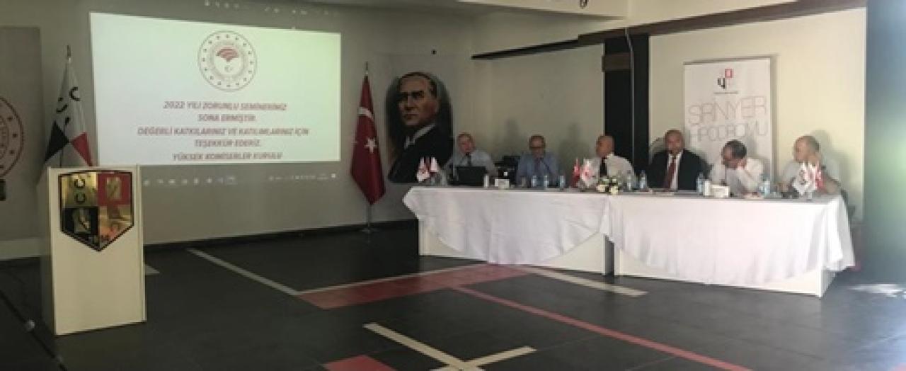Zorunlu Eğitim Seminerleri İzmir'de başladı