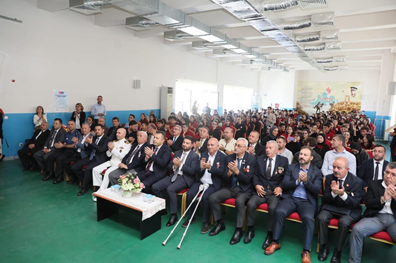 BAŞKAN ÖZTEKİN'DEN GAZİLERE: ''VATAN SİZE MİNNETTARDIR''