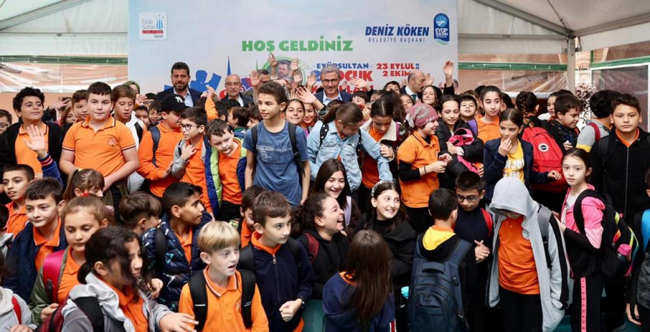 Eyüpsultan 2. Çocuk Kitapları Fuarı başladı