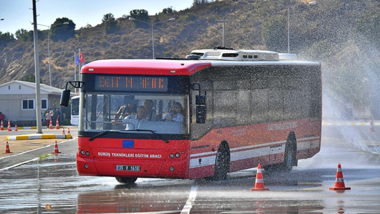 ESHOT şoför adaylarına sıkı eğitim