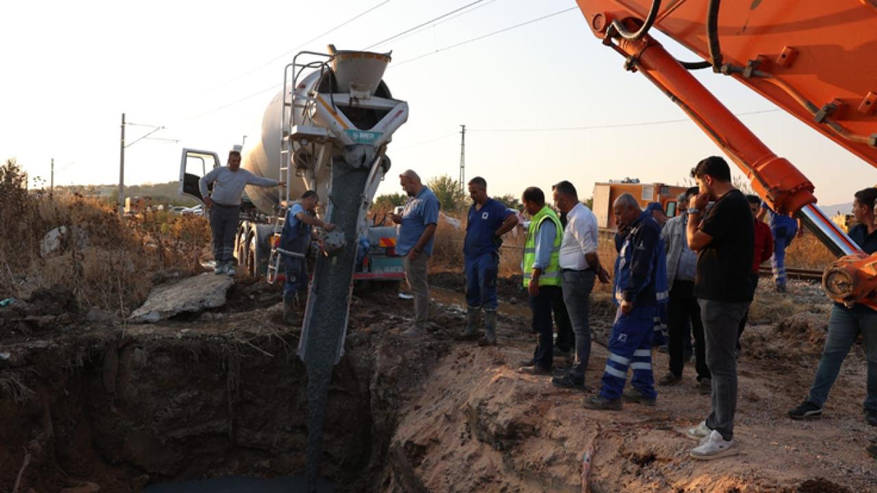 Arıza giderildi, hatta su verilmeye başlandı