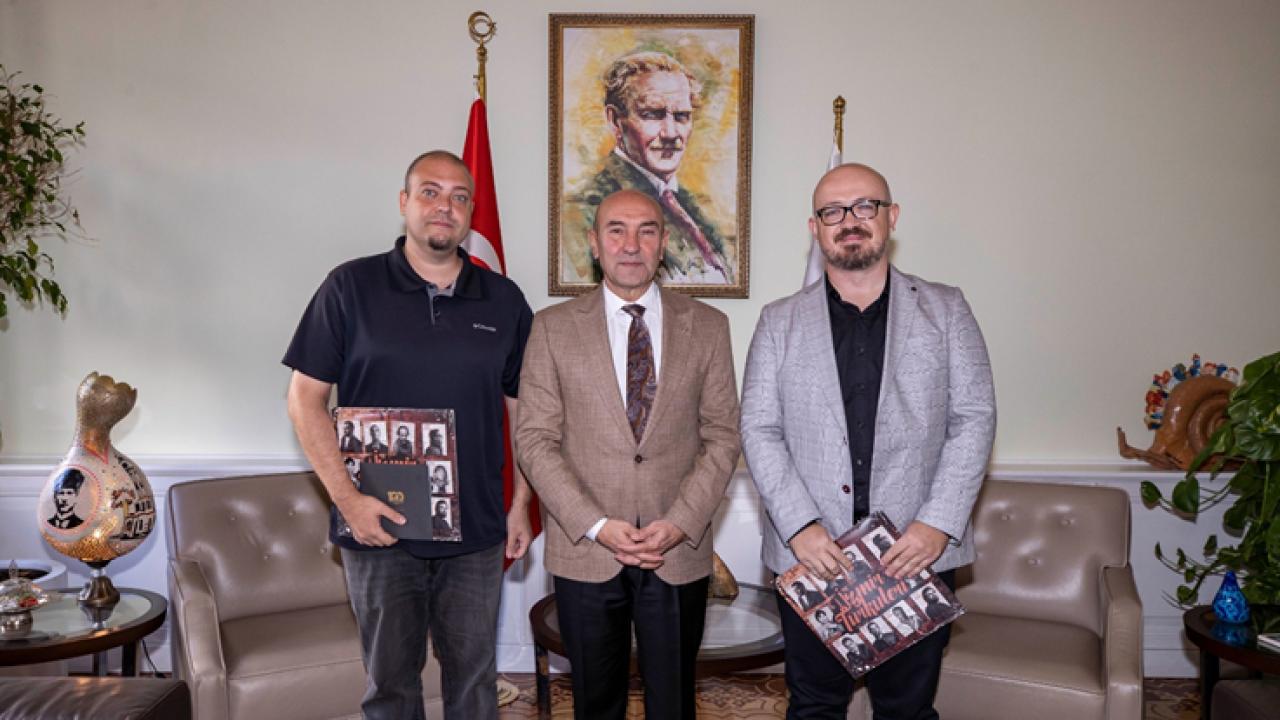 Başkan Soyer ödüllü tasarımcıları ağırladı