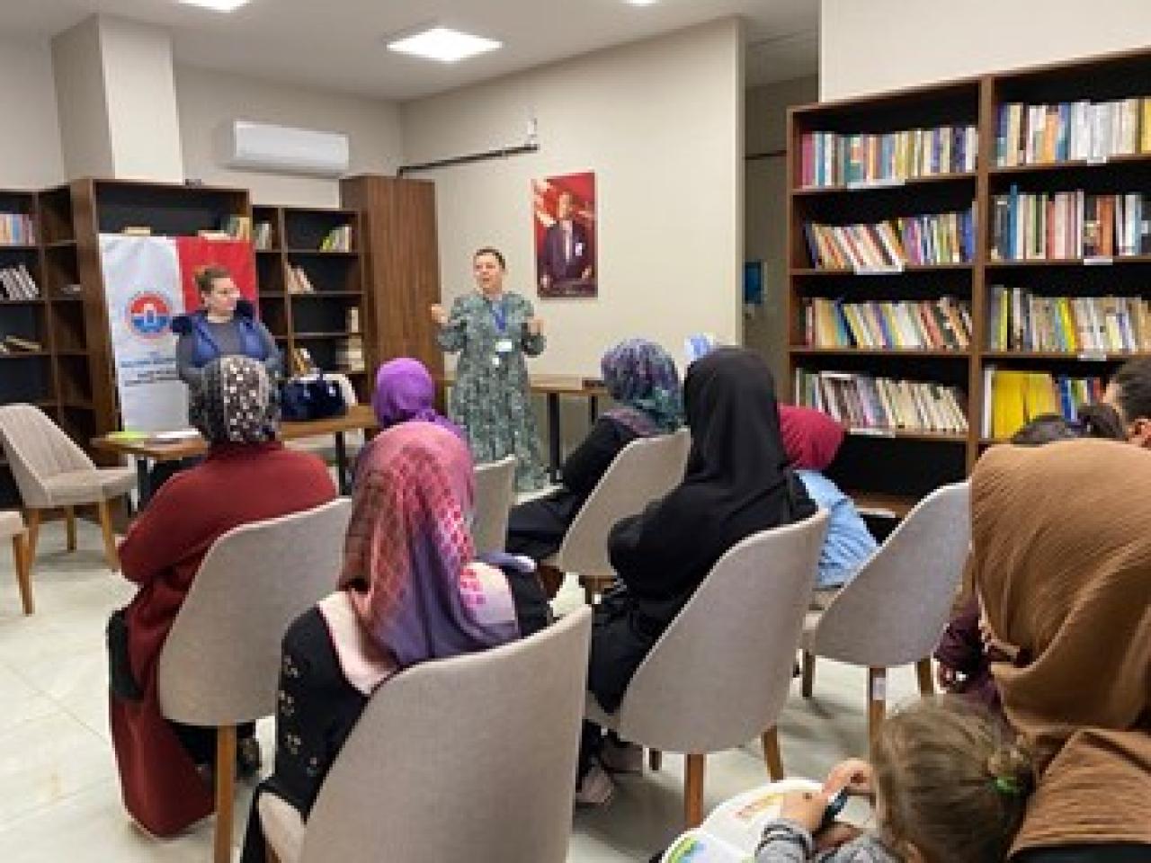 Maltepeliler anne destek eğitim programında