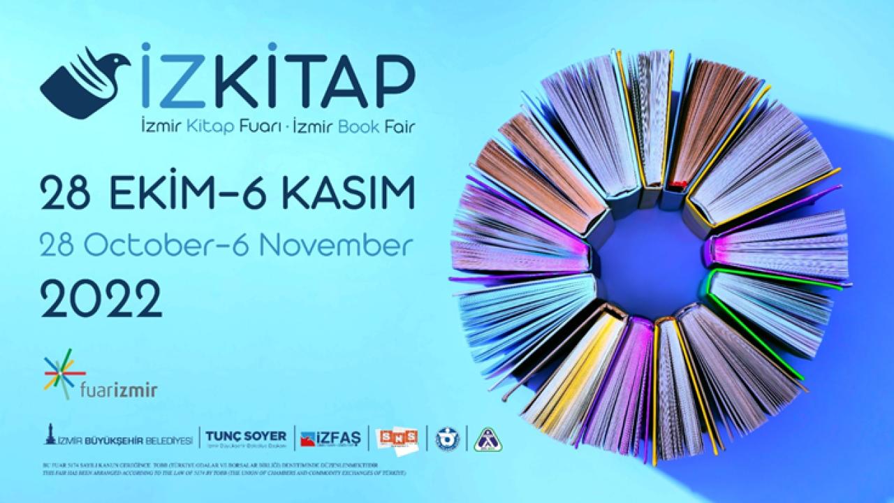 İzmir’in yeni kitap fuarı İZKİTAP 28 Ekim’de açılıyor