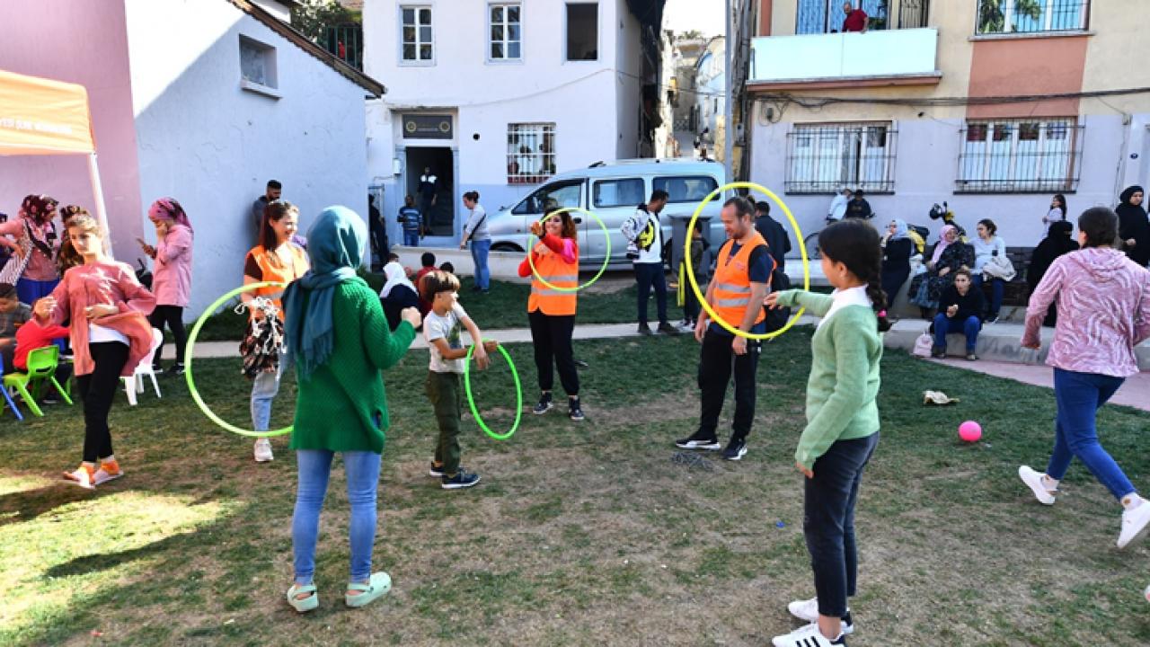 “Sakin mahalle” şenlendi