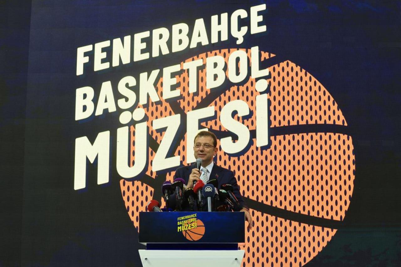BAŞKAN İMAMOĞLU, TÜRKİYE’NİN İLK BASKETBOL MÜZESİNİ AÇTI
