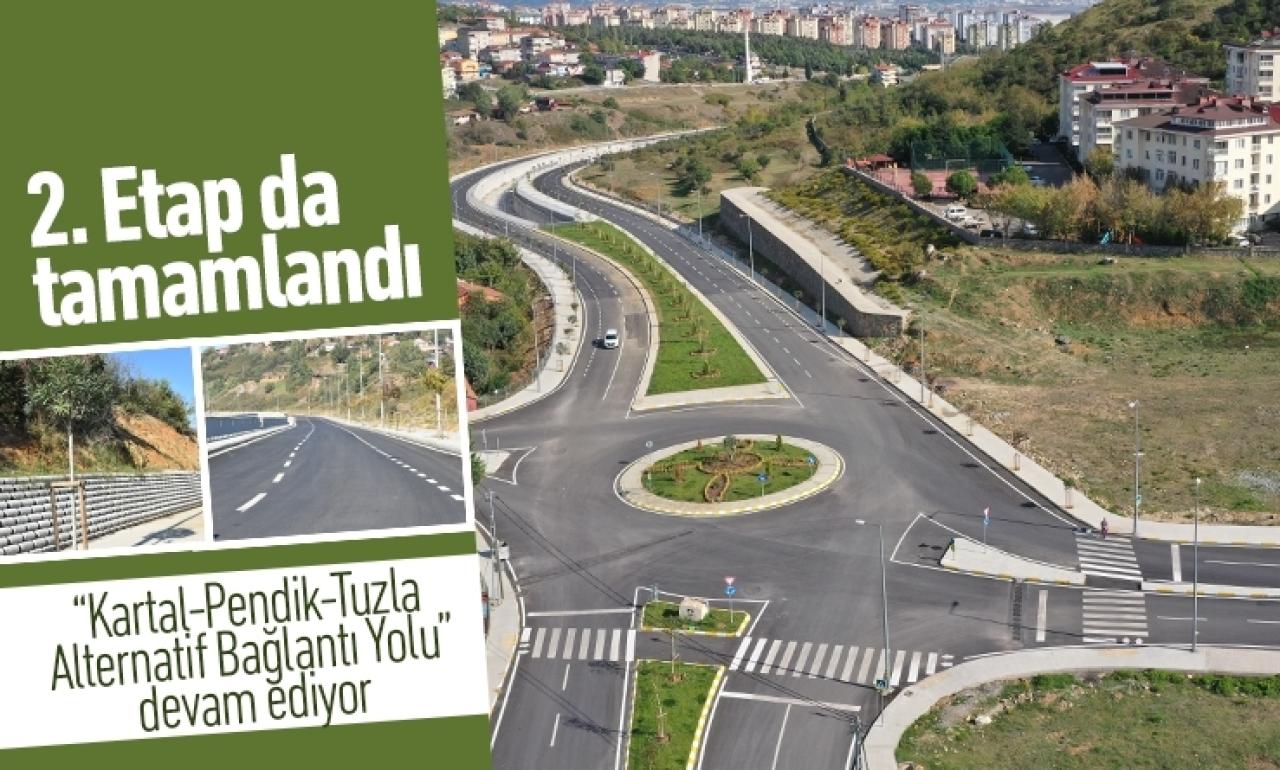 “Kartal-Pendik-Tuzla Alternatif Bağlantı Yolu” devam ediyor