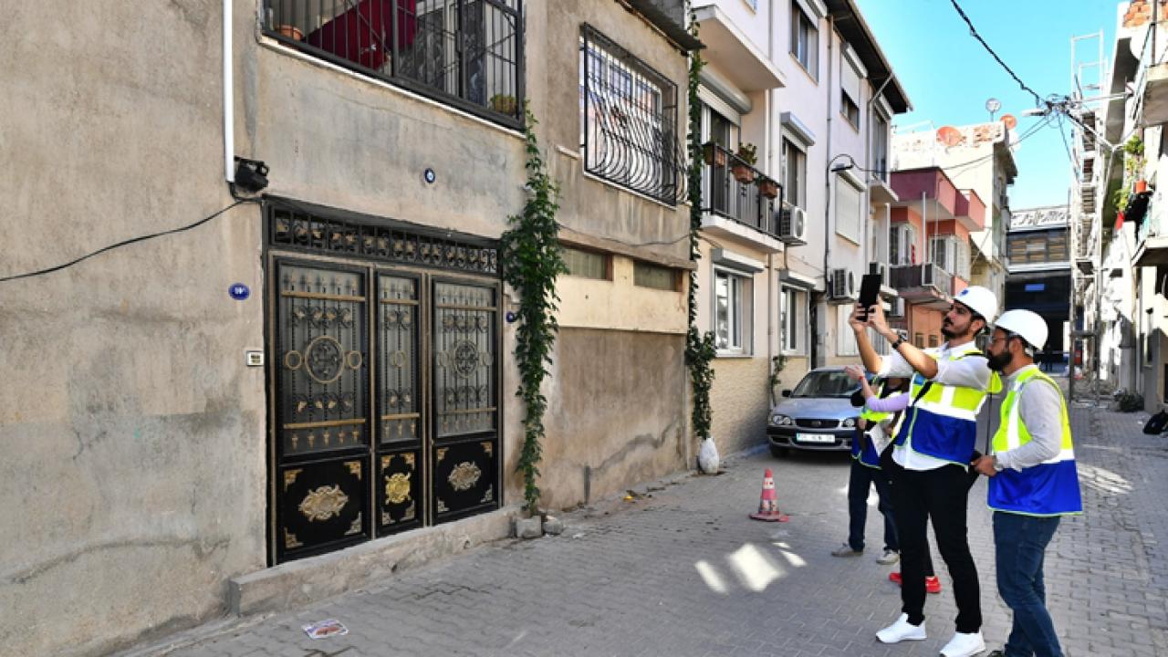 Bornova’da 62 bin bina inceleniyor