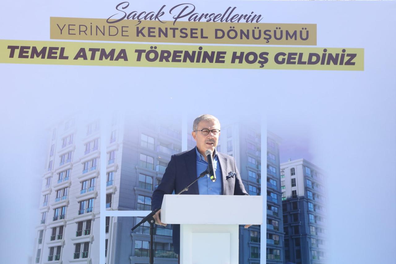 Maliye Blokları'nda yerinde dönüşüm temeli atıldı