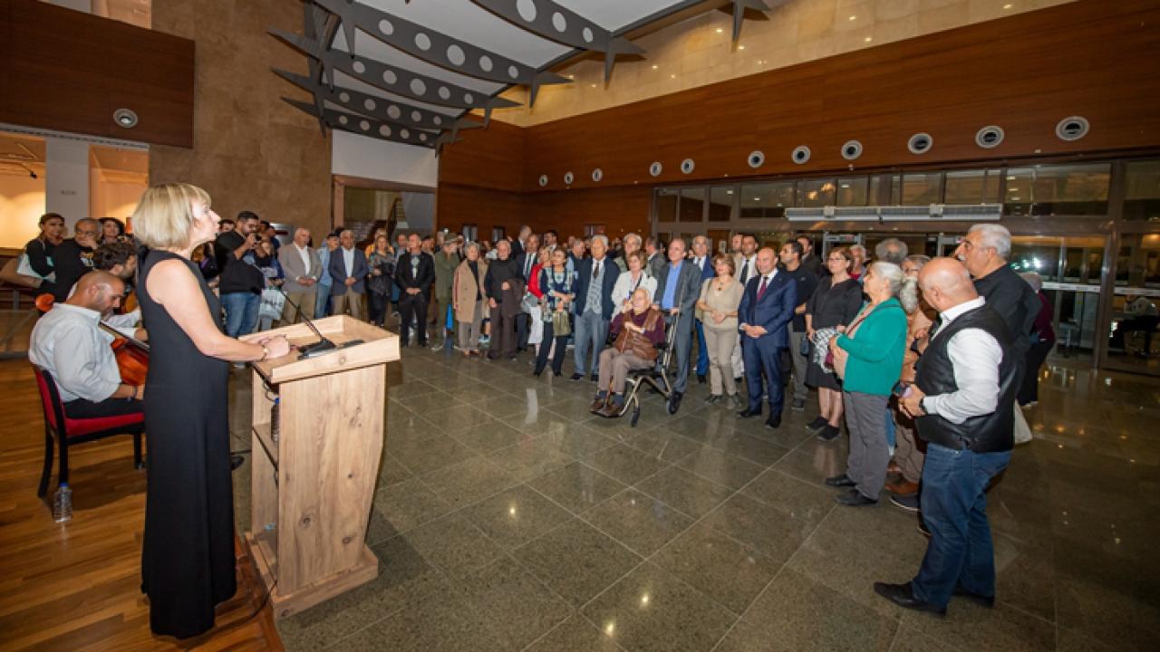 “Şövaleden Tuvale Akan Yüzler” sergisi AASSM’de açıldı