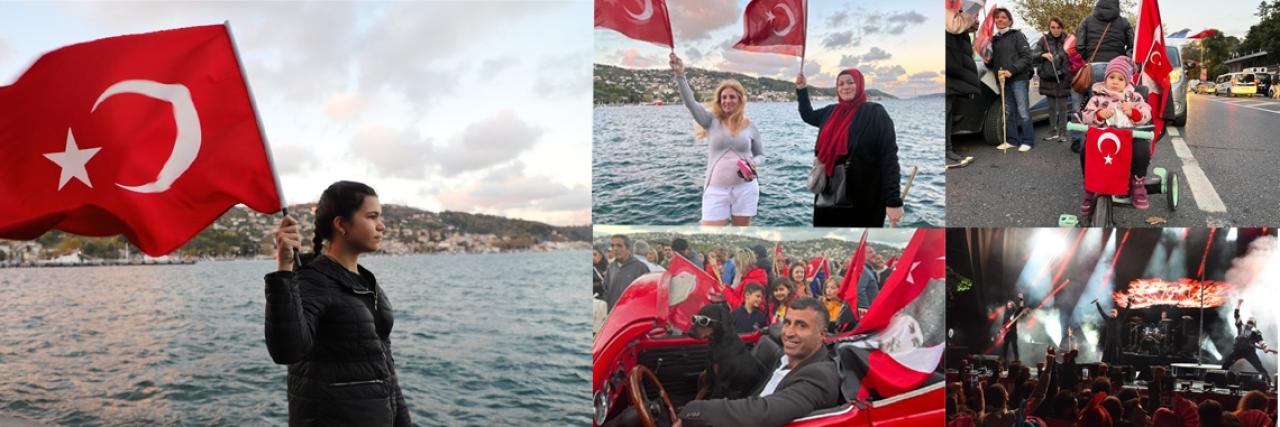 CUMHURİYET COŞKUSU SARIYER’İ SARDI