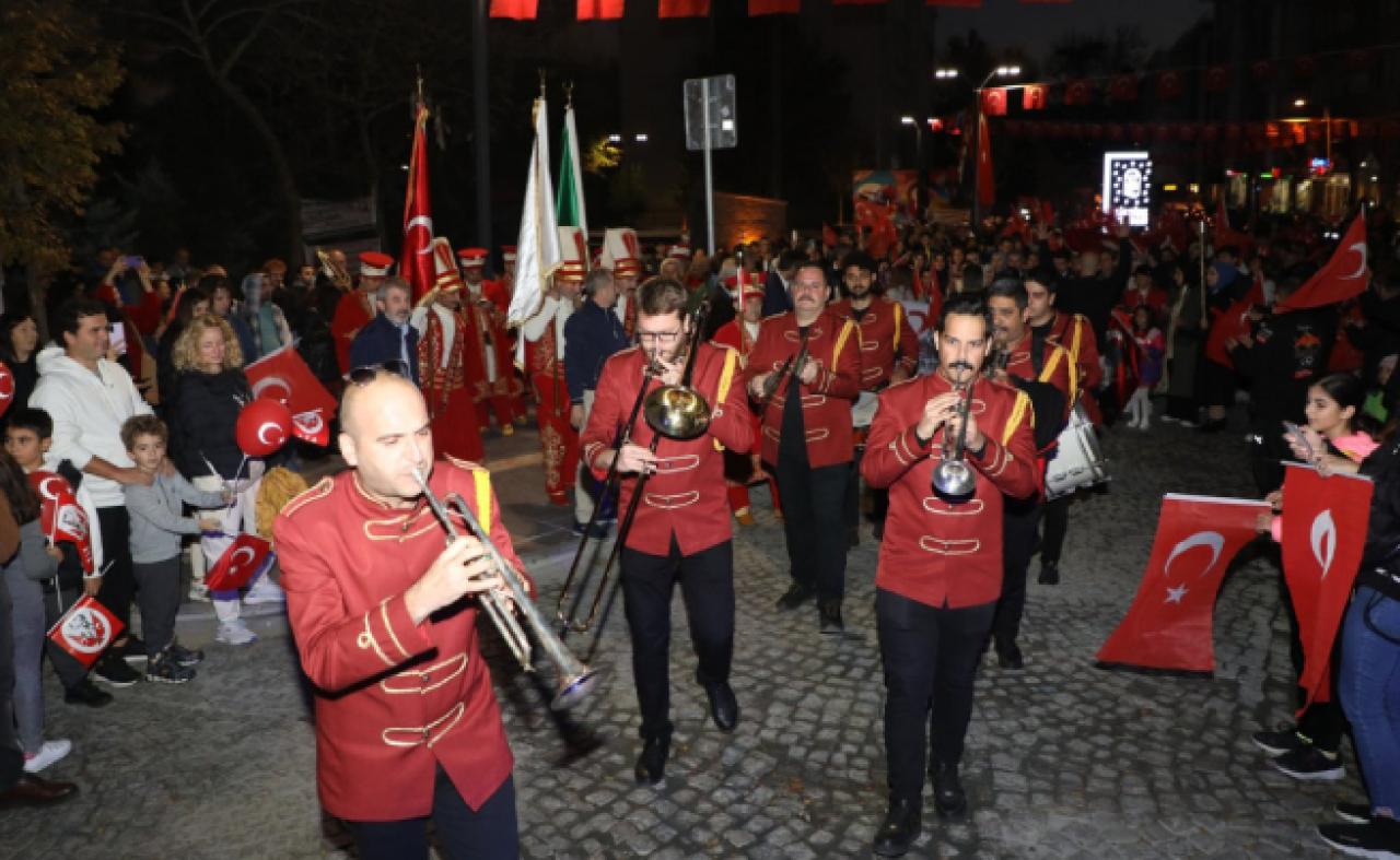 Eyüpsultan'da Cumhuriyet Bayramı coşkusu