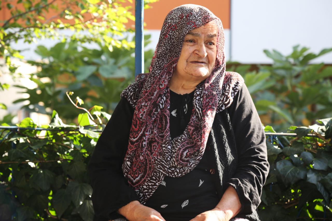 91 yaşındaki Nazmiye Göksel: Sırtınız yere gelmesin