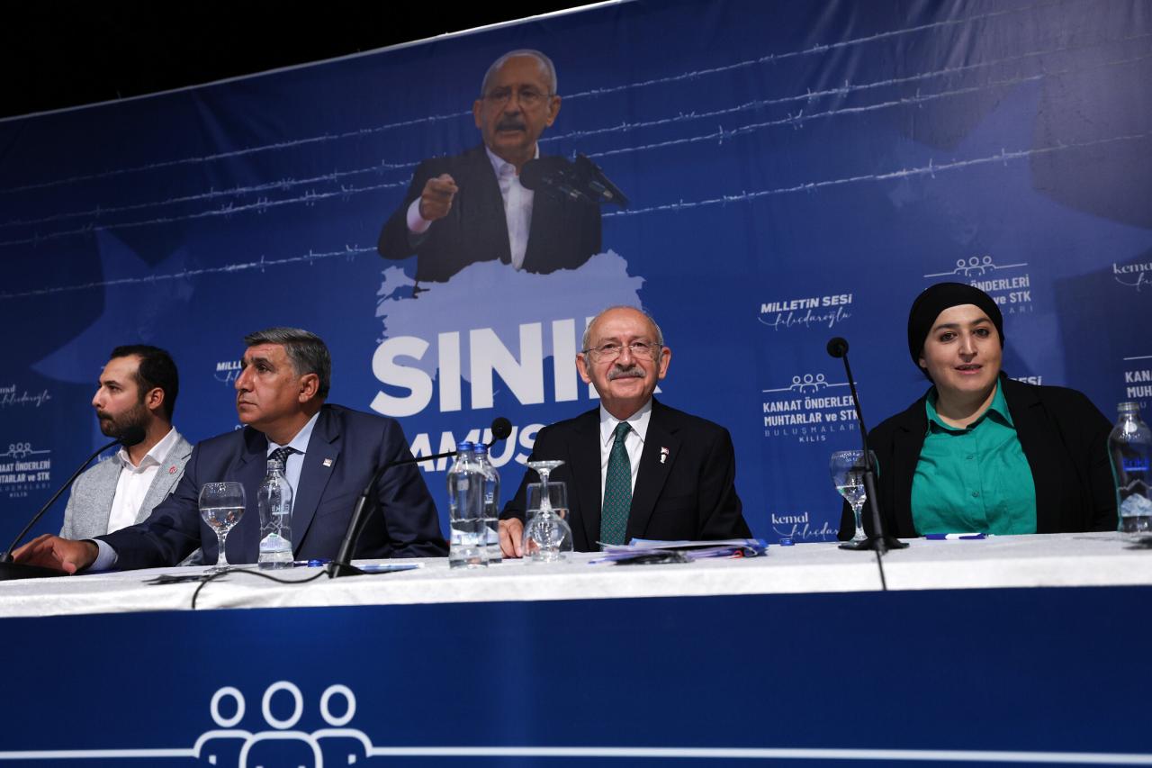 CHP Lideri Kılıçdaroğlu, Kilis Kanaat Önderleri, Muhtarlar ve STK Temsilcileri Buluşmasına Katıldı