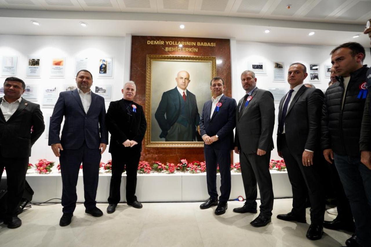 İBB, DEMİRYOLLARININ ÖNCÜSÜ BEHİÇ ERKİN’İN ADINI YAŞATTI