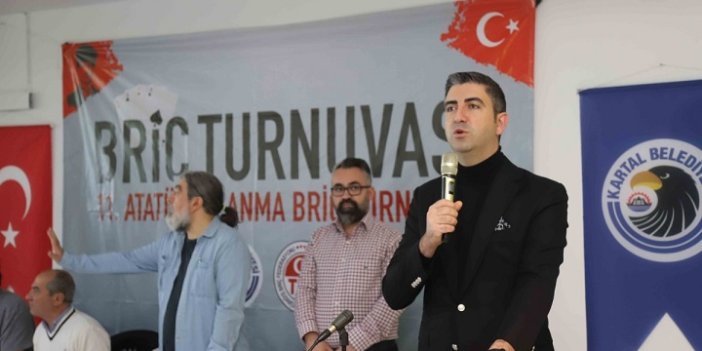 11. Atatürk’ü Anma Briç Turnuvası Kartal’da Gerçekleştirildi