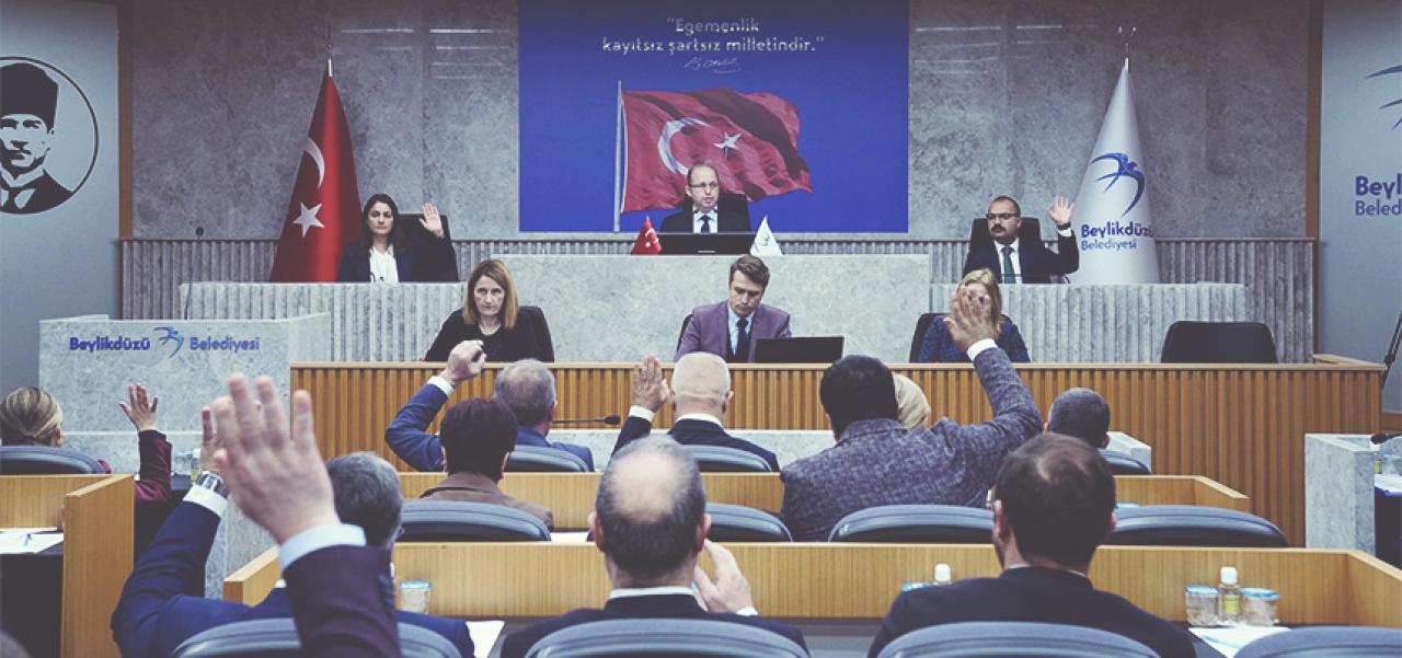 BEYLİKDÜZÜ BELEDİYESİ ARALIK AYI MECLİSİ TOPLANDI