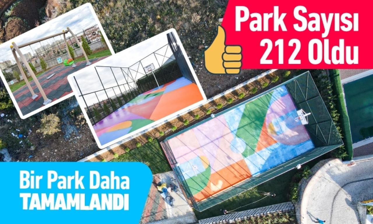 Park sayısı 212 oldu
