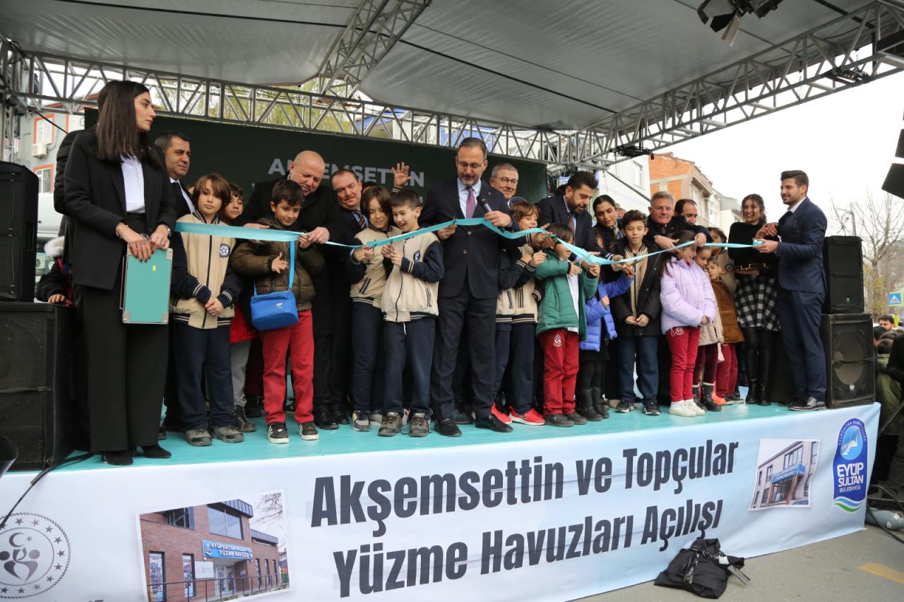 Bakan Kasapoğlu'ndan Alibeyköy Osmanlı Park'a yeni tesis müjdesi