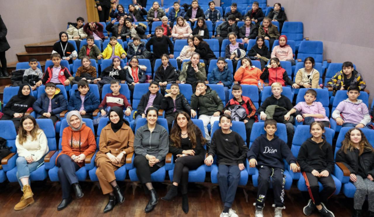 Büyükçekmeceli çocuklar kütüphane buluşmalarında bir araya geldi