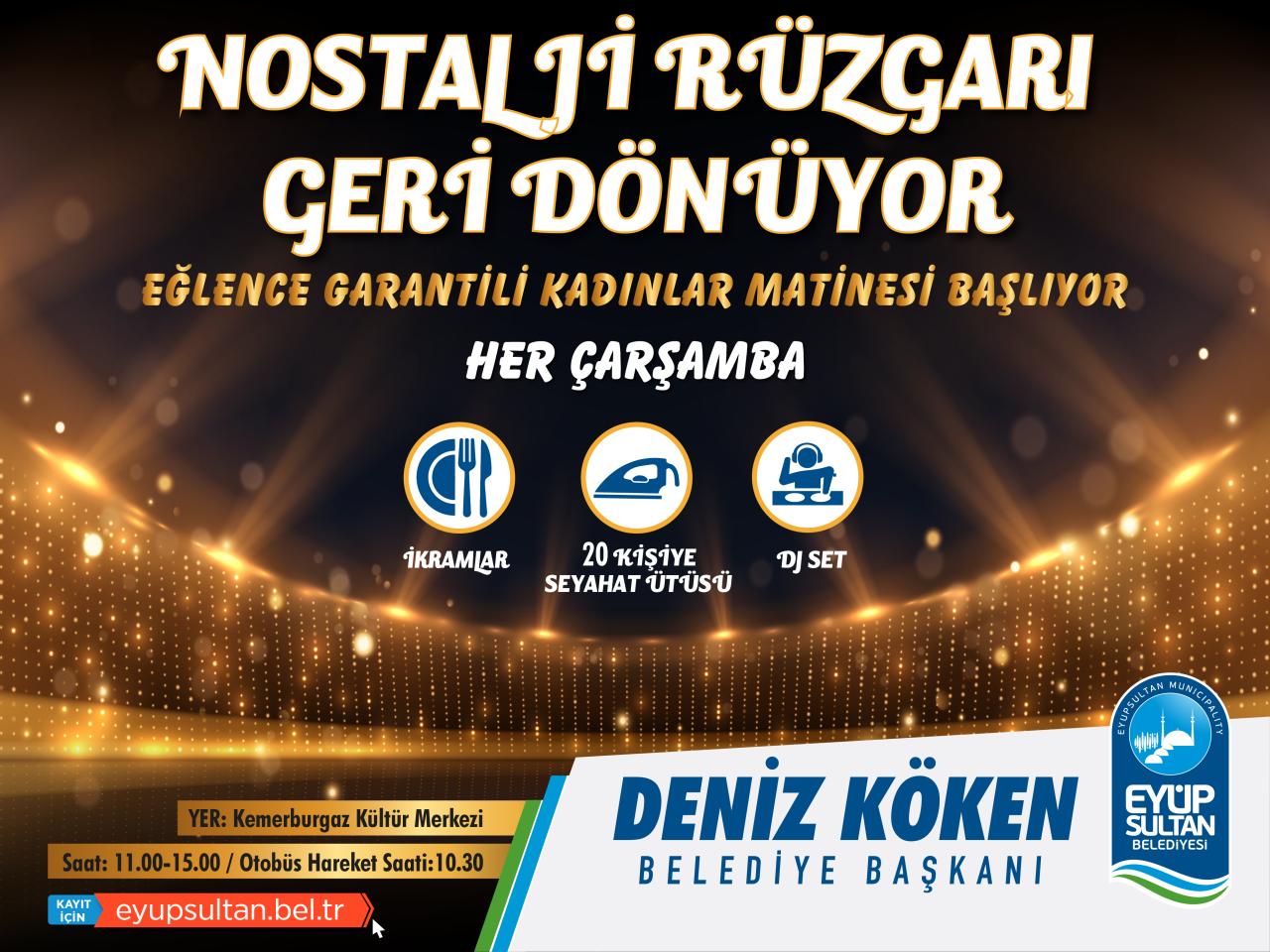 Kadınlar Matinesi başlıyor