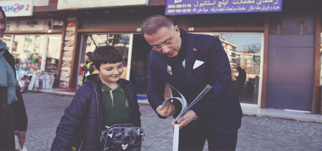 BAŞKAN ÇALIK’TAN ESNAF ZİYARETİ