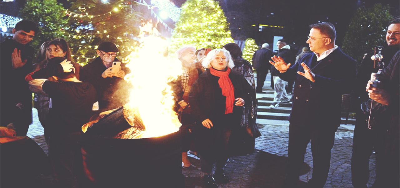 BAŞKAN ÇALIK YILIN SON GÜNÜNDE ÇALIŞANLARI YALNIZ BIRAKMADI