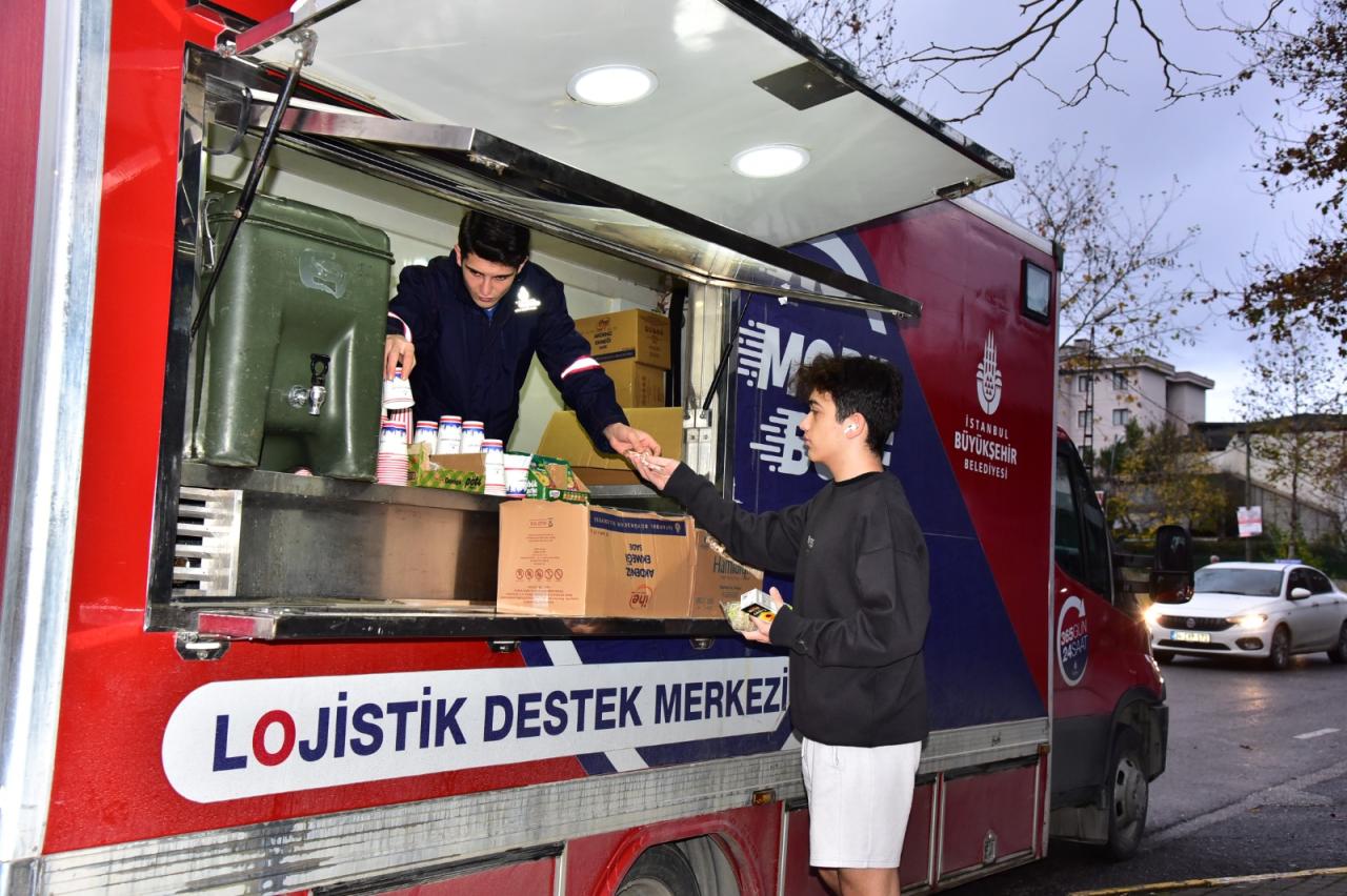 ÜNİVERSİTE ÖĞRENCİLERİNE KAHVALTI