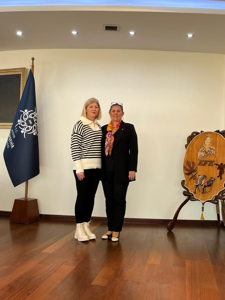 AYDIN HAYVAN HAKLARI EĞİTİM HAREKETİ DERNEĞİ’NDEN BAŞKAN ÇERÇİOĞLU’NA ZİYARET