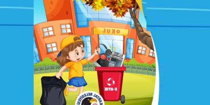 Kartal Belediyesi'nden Okullar Arası Elektronik Atık Toplama Kampanyası