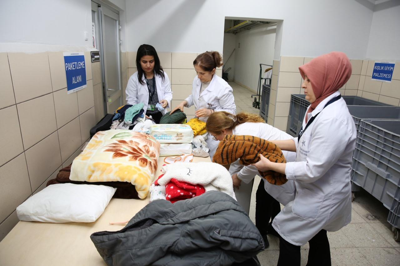 AFET BÖLGESİNE YARDIM KAMPANYASI