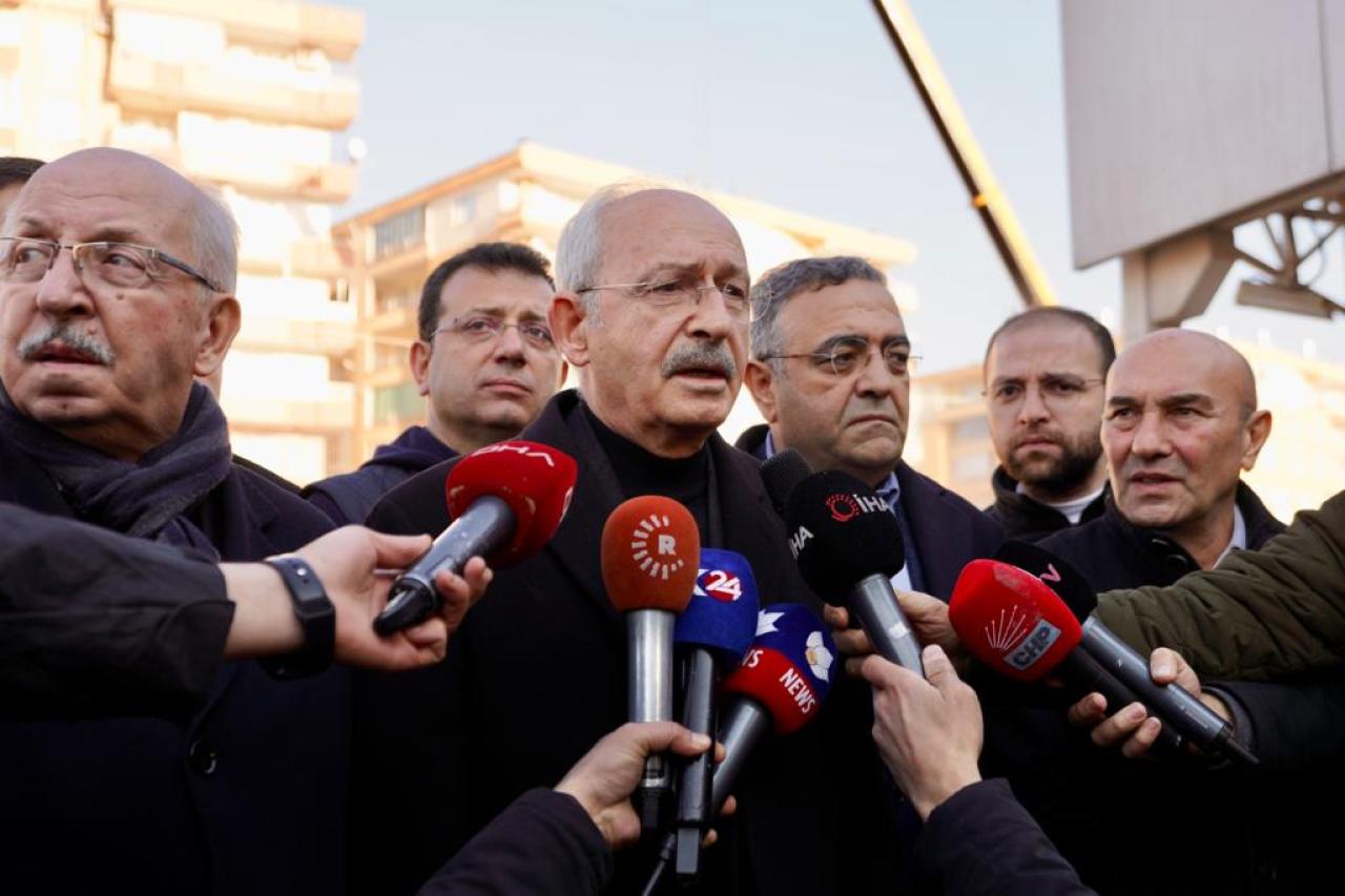 KILIÇDAROĞLU VE İMAMOĞLU, DEPREMİN VURDUĞU DİYARBAKIR’DA