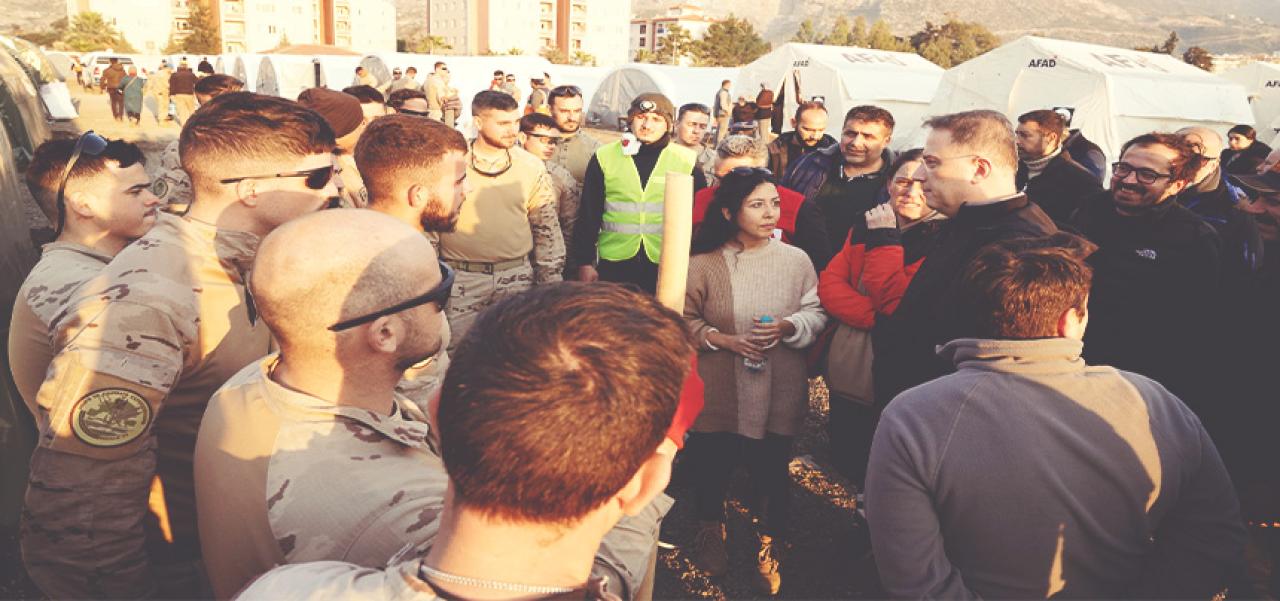 “BİZ BURADAYIZ, YARALARI BİRLİKTE SARACAĞIZ”