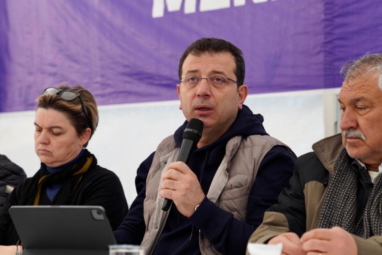 İMAMOĞLU: DEPREM BU ÜLKEDE KADERDİR, AMA DEPREMDE ÖLMEK KADERİMİZ OLAMAZ