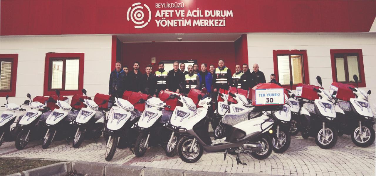 ULAŞILAMAYAN BÖLGELERE LOJİSTİK DESTEK SAĞLANIYOR