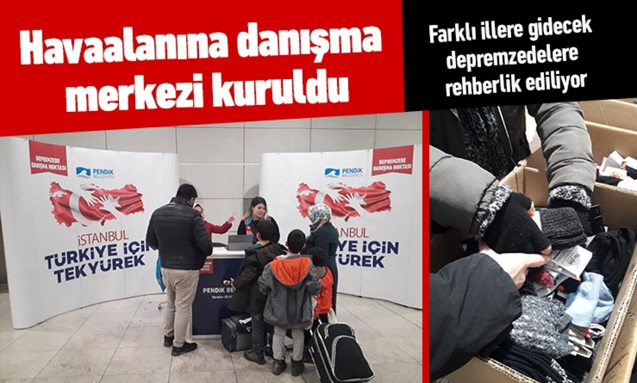 Havaalanına danışma merkezi kuruldu