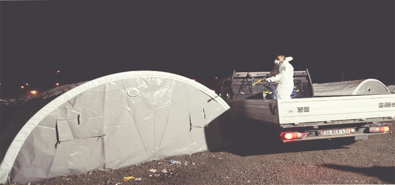 OLASI SALGIN HASTALIKLARA KARŞI İLAÇLAMA ÇALIŞMALARI BAŞLADI