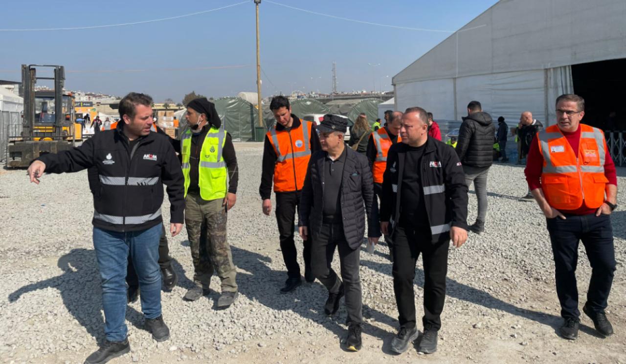 Başkan Akgün, Hatay’daki çalışmaları yerinde inceledi