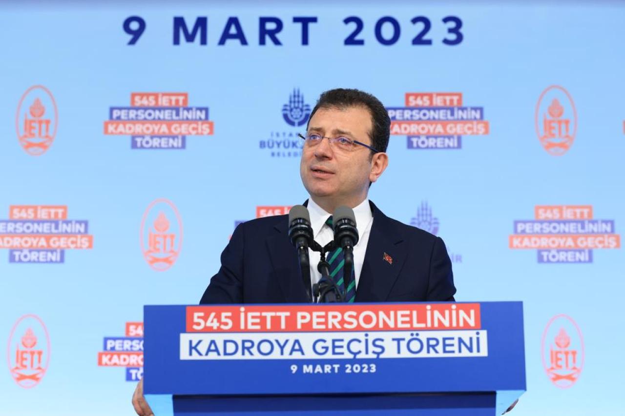 İBB KADROSUNA ALINAN İETT ÇALIŞANI SAYISI 1841 OLDU