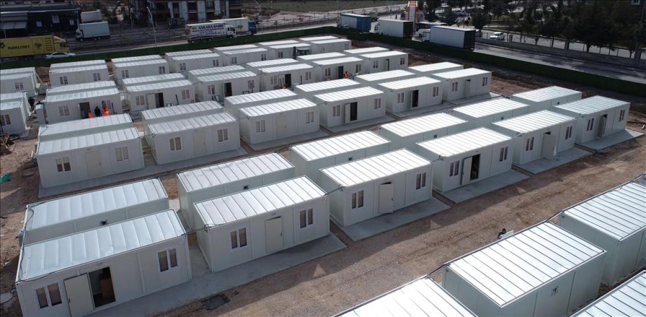 BAŞAKŞEHİR BELEDİYESİ’NİN KURDUĞU KONTEYNER KENTİN İLK ETABI TAMAMLANDI