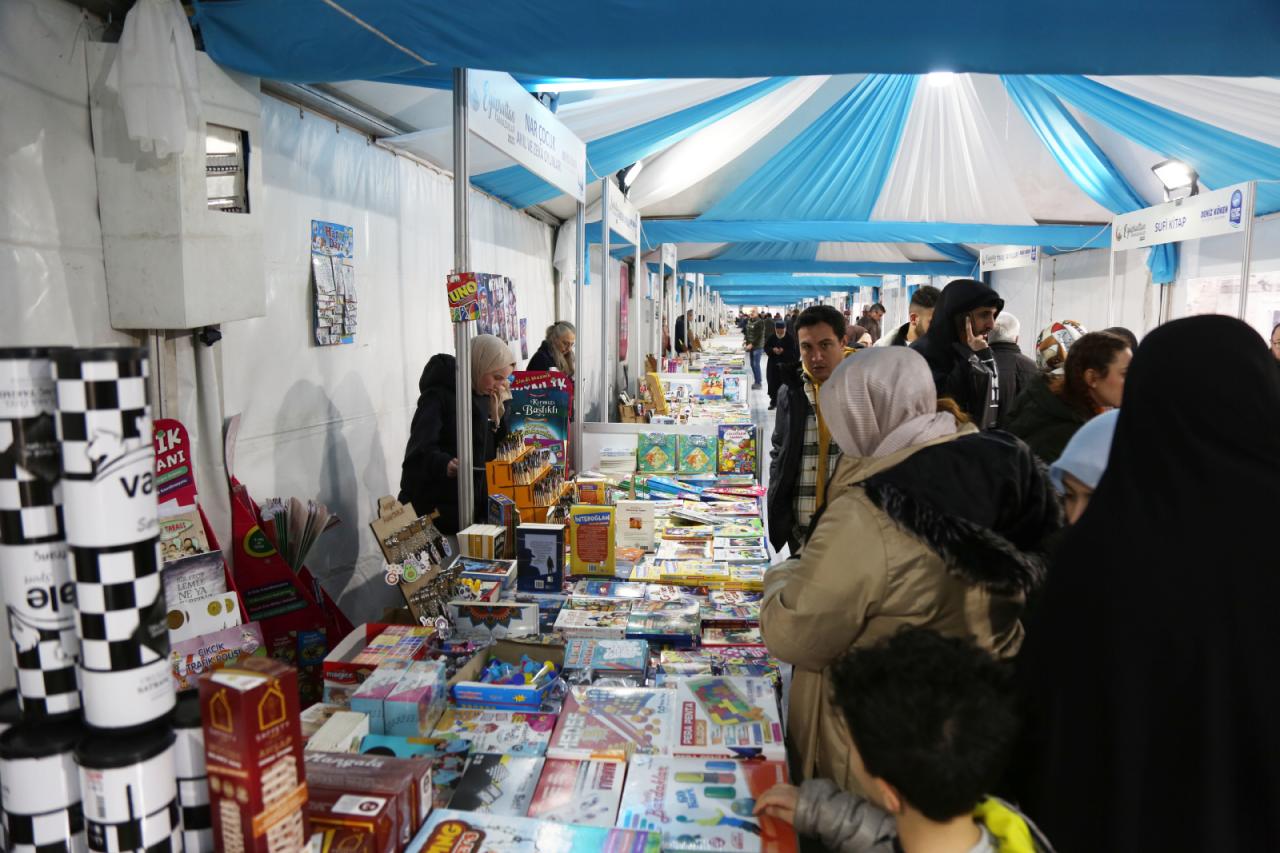 Kitap Fuarımız, her yaştan kitapseverin buluşma noktası halinde geldi