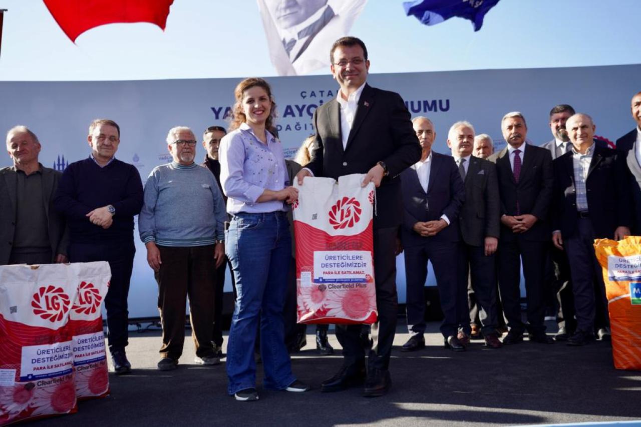 681 ÜRETİCİYE, 1.152 TORBA YAĞLIK AYÇİÇEĞİ TOHUMU DAĞITILACAK