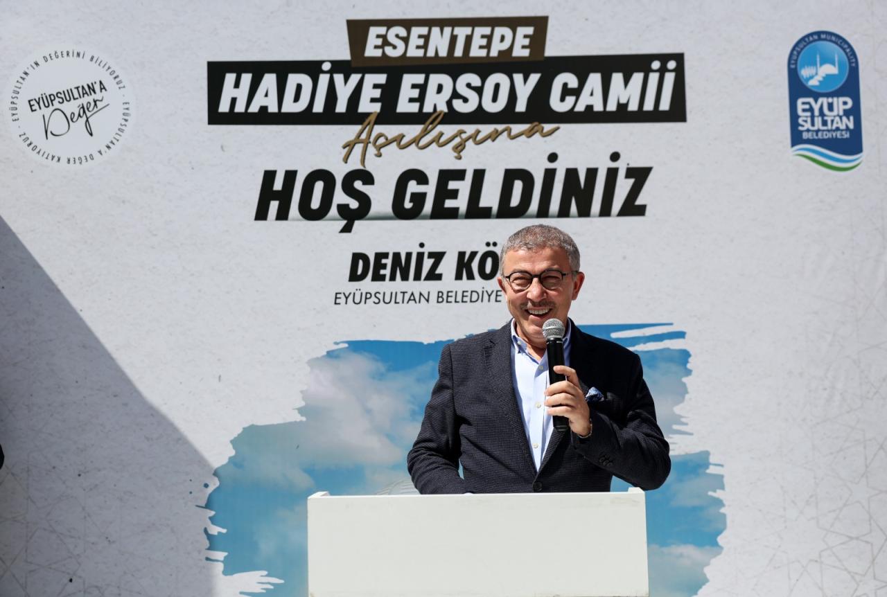 Esentepe Hadiye Ersoy Camii törenle açıldı