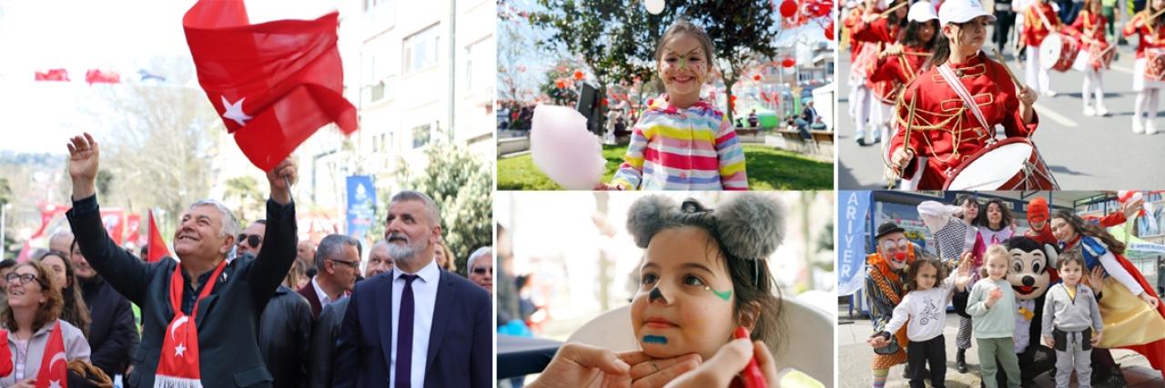 SARIYERLİ ÇOCUKLAR 23 NİSAN’I ERKEN KUTLUYOR