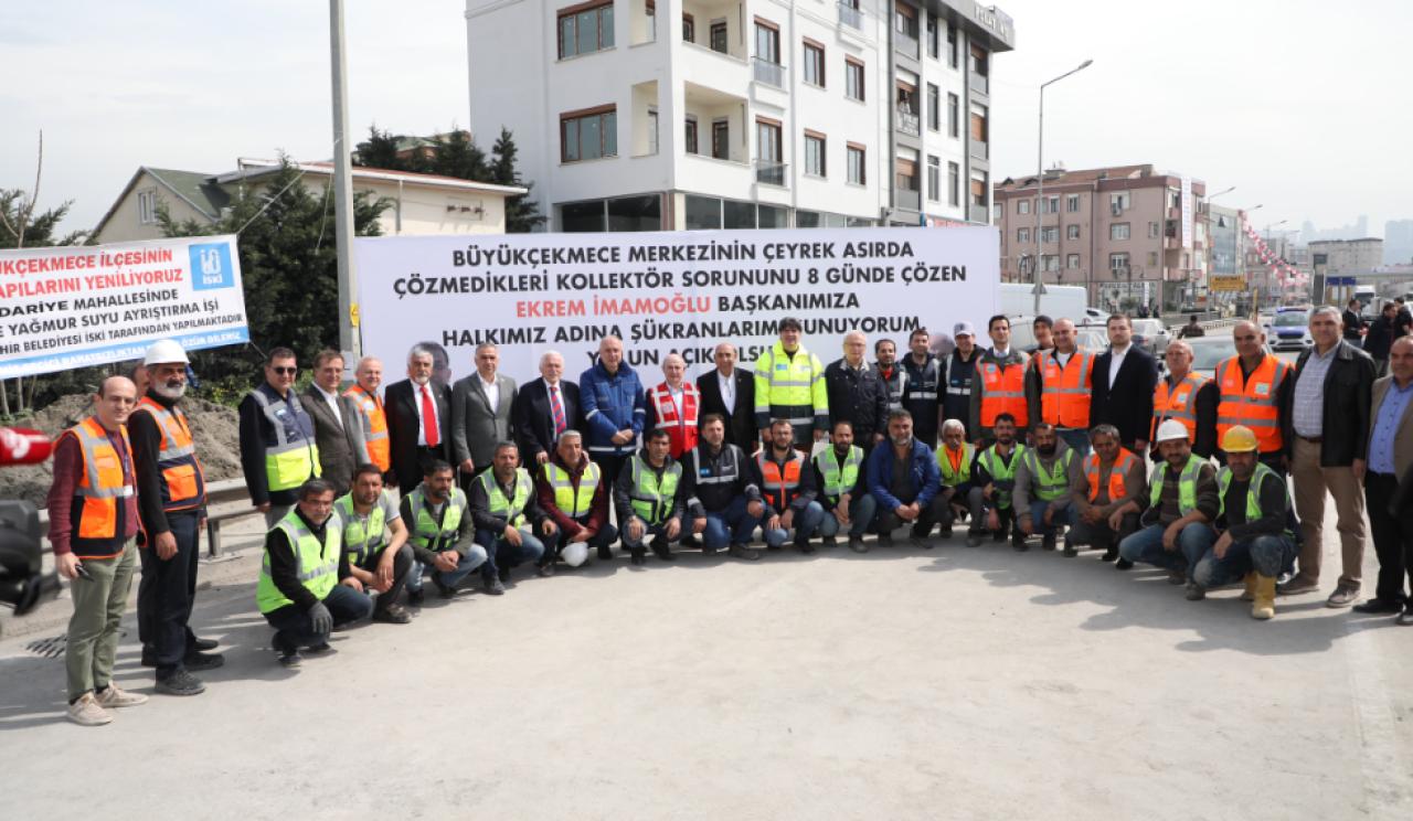 Çeyrek asırda yapılmayan hizmet 8 günde yapıldı