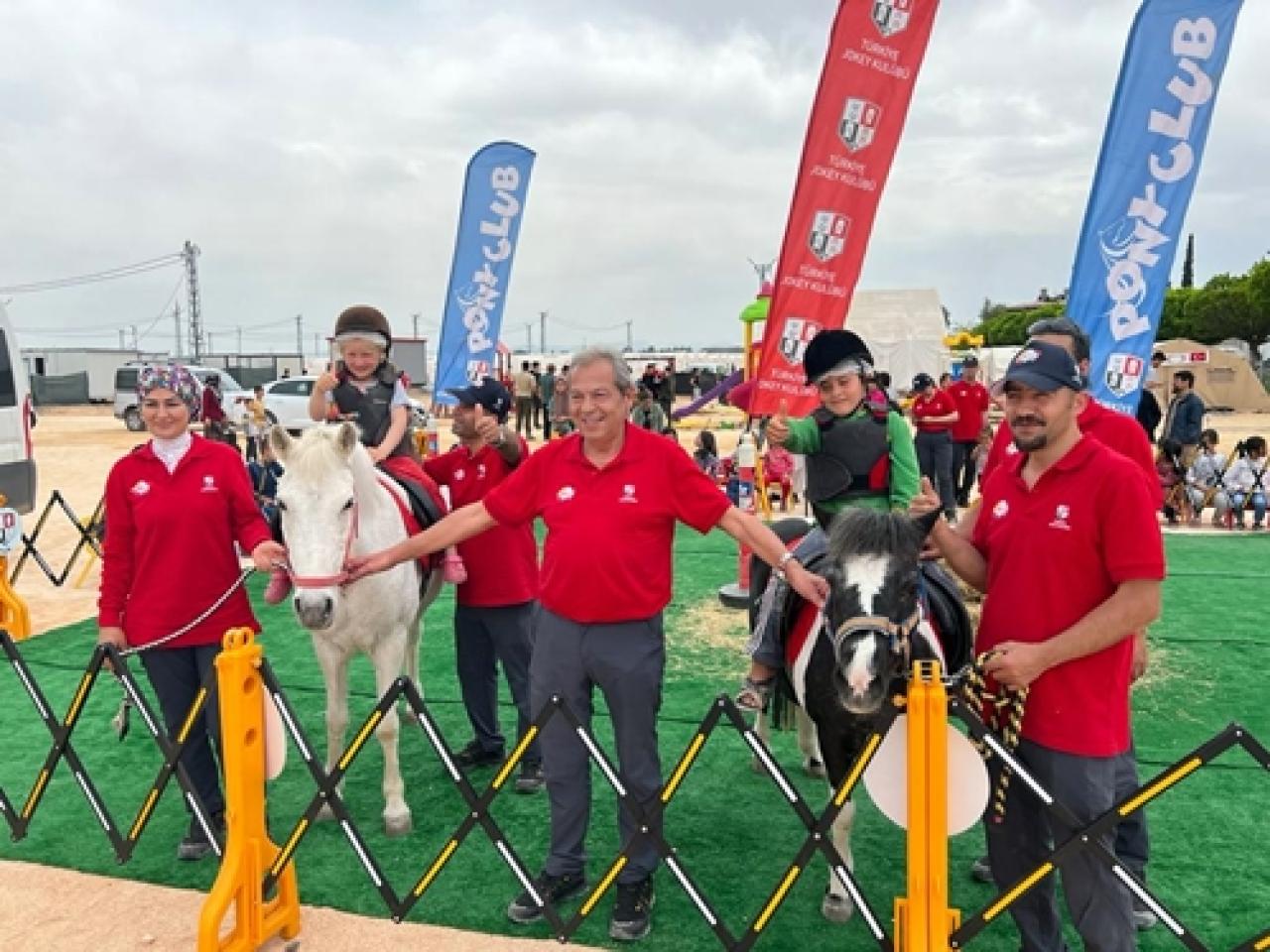 Pony Club etkinliğimiz bayramda Hatay’da çocukların yanında olacak